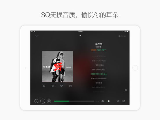 qq音乐ipad版截屏3